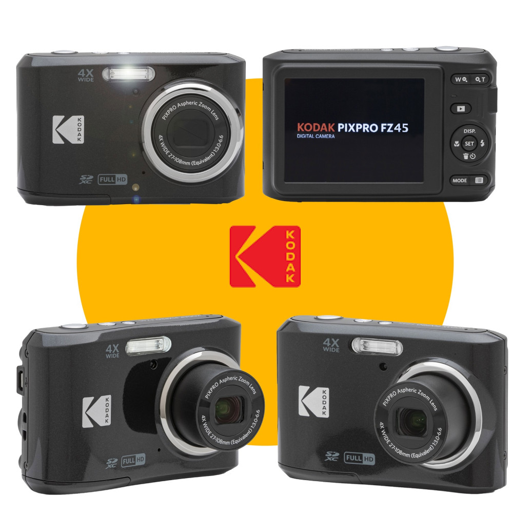 Kodak PIXPRO FZ45 Digital Point & Shoot Camera Bundle with accessories
