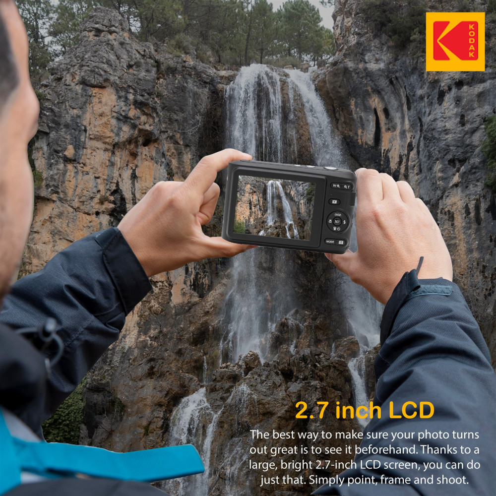 Kodak PIXPRO FZ45 Digital Point & Shoot Camera Bundle with accessories