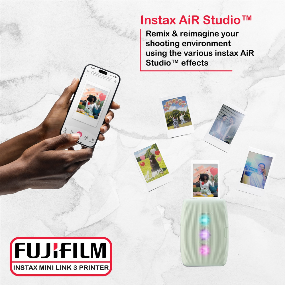 Fujifilm Instax Mini Link 3 Printer Bundle
