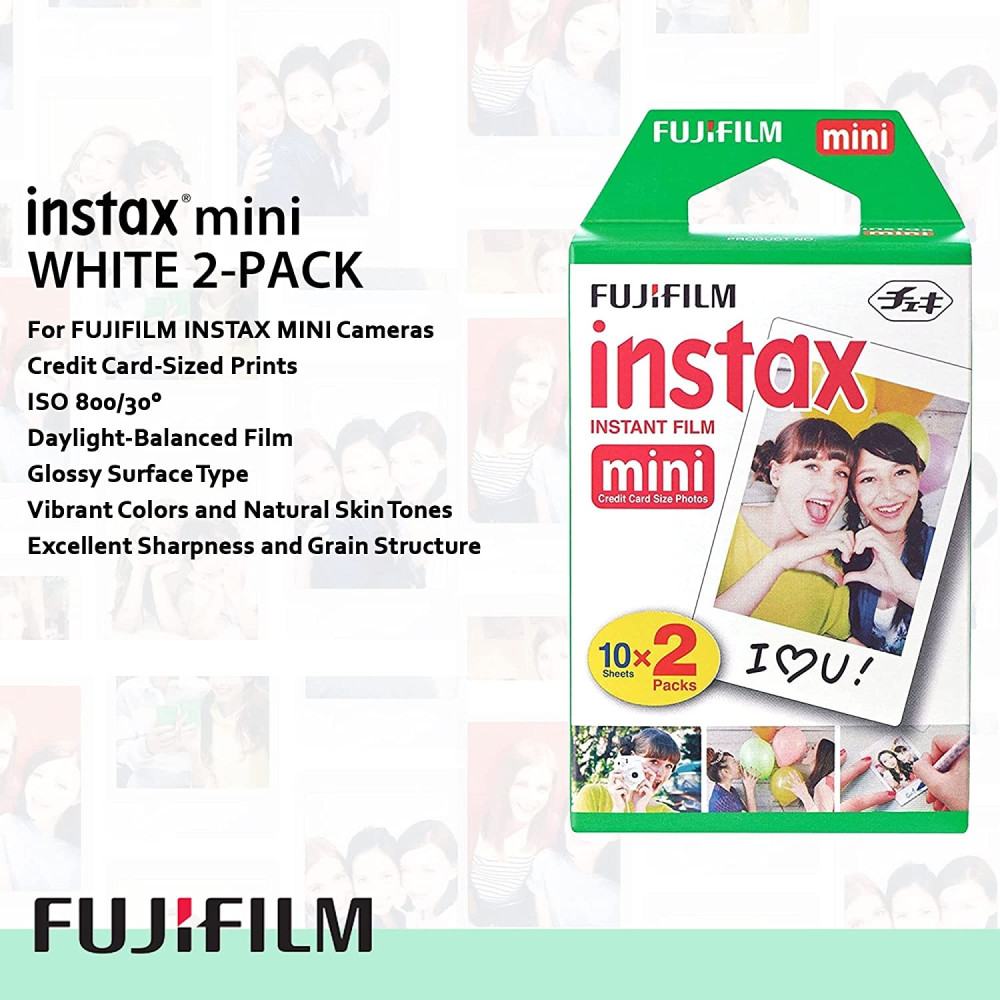 Fujifilm INSTAX MINI 12 Instant Film Camera Bundle with Accessories