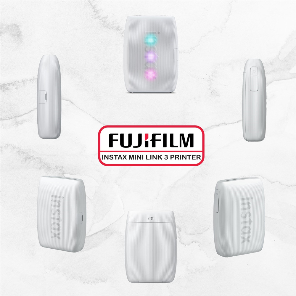 Fujifilm Instax Mini Link 3 Printer Bundle