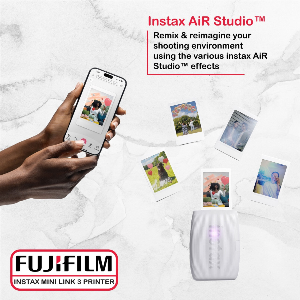 Fujifilm Instax Mini Link 3 Printer Bundle