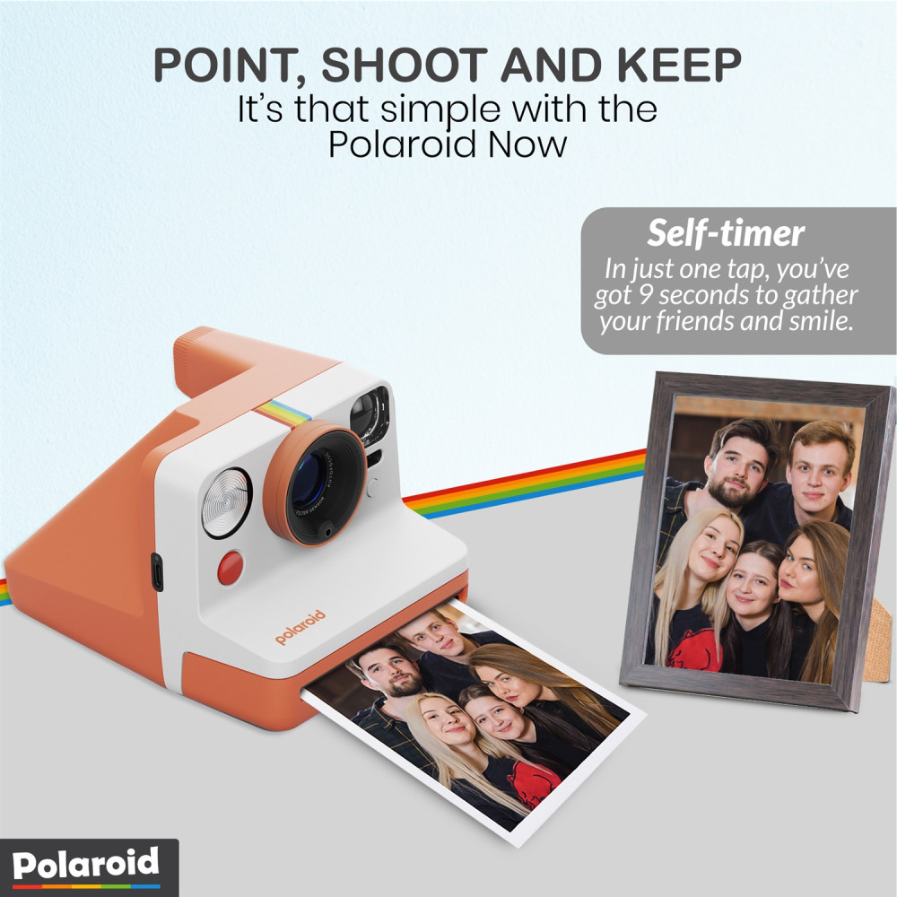 Polaroid Now Generation 3 I-Type Instant Camera Bundle