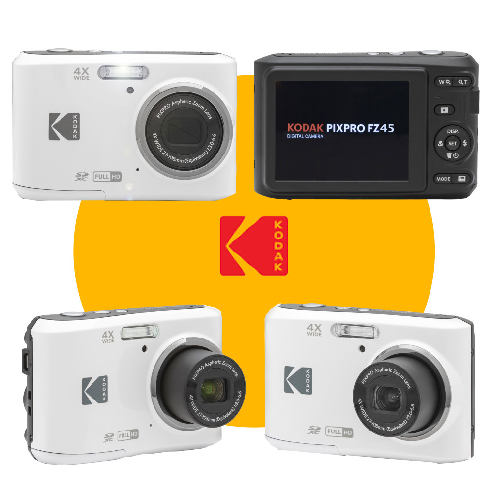 Kodak PIXPRO FZ45 Digital Point & Shoot Camera Bundle with accessories