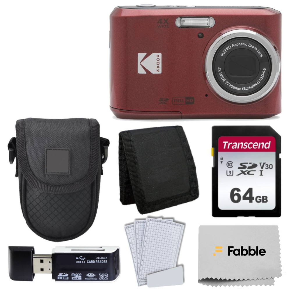 Kodak PIXPRO FZ45 Digital Point & Shoot Camera Bundle with accessories