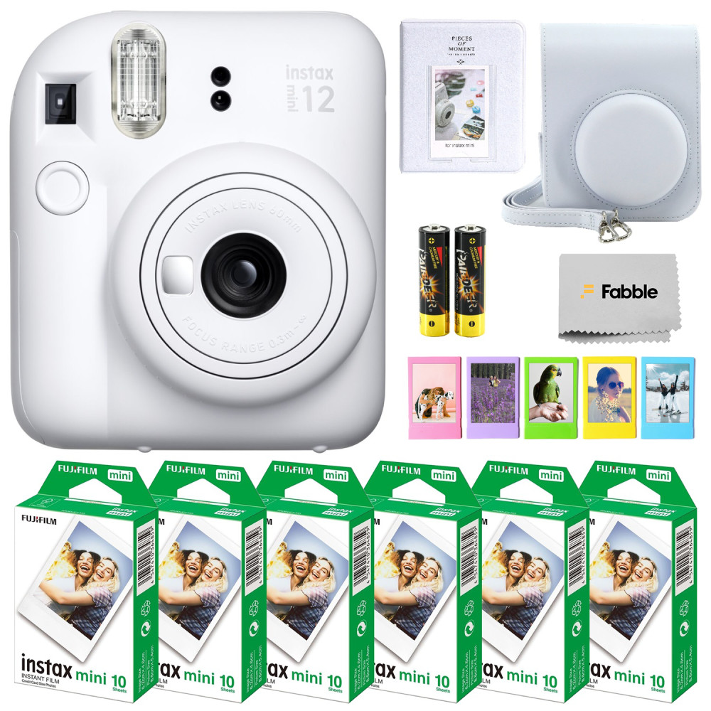 Fujifilm Instax mini 12 Instant Camera Bundle with Accessories
