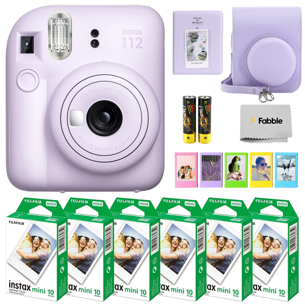 Fujifilm Instax mini 12 Instant Camera Bundle with Accessories