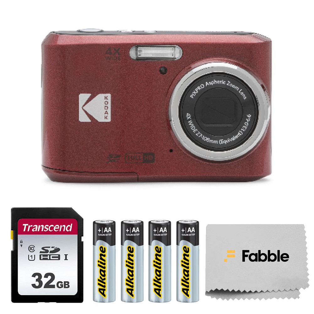 Kodak PIXPRO FZ45 Digital Point & Shoot Camera Bundle with accessories