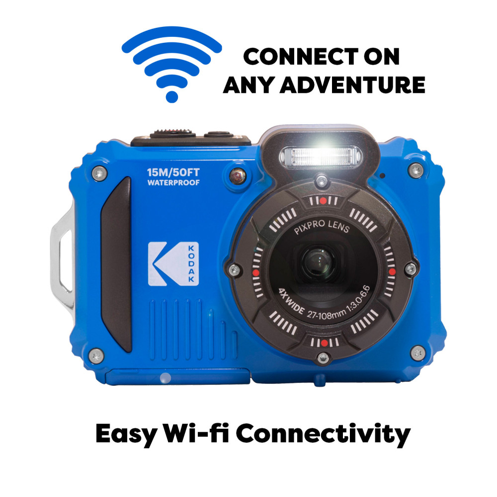Kodak PIXPRO WPZ2 Rugged Waterproof Shockproof Digital Camera Bundle