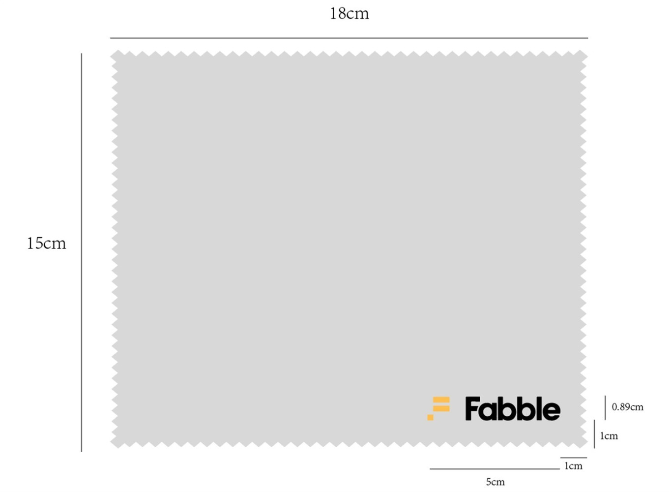 Fabble Cleaning Cloth Grey