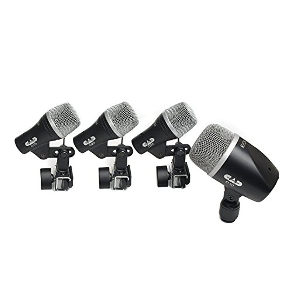 CAD Audio Stage4 Drum Microphone Pack Essential 4-Piece Drum Mic Set