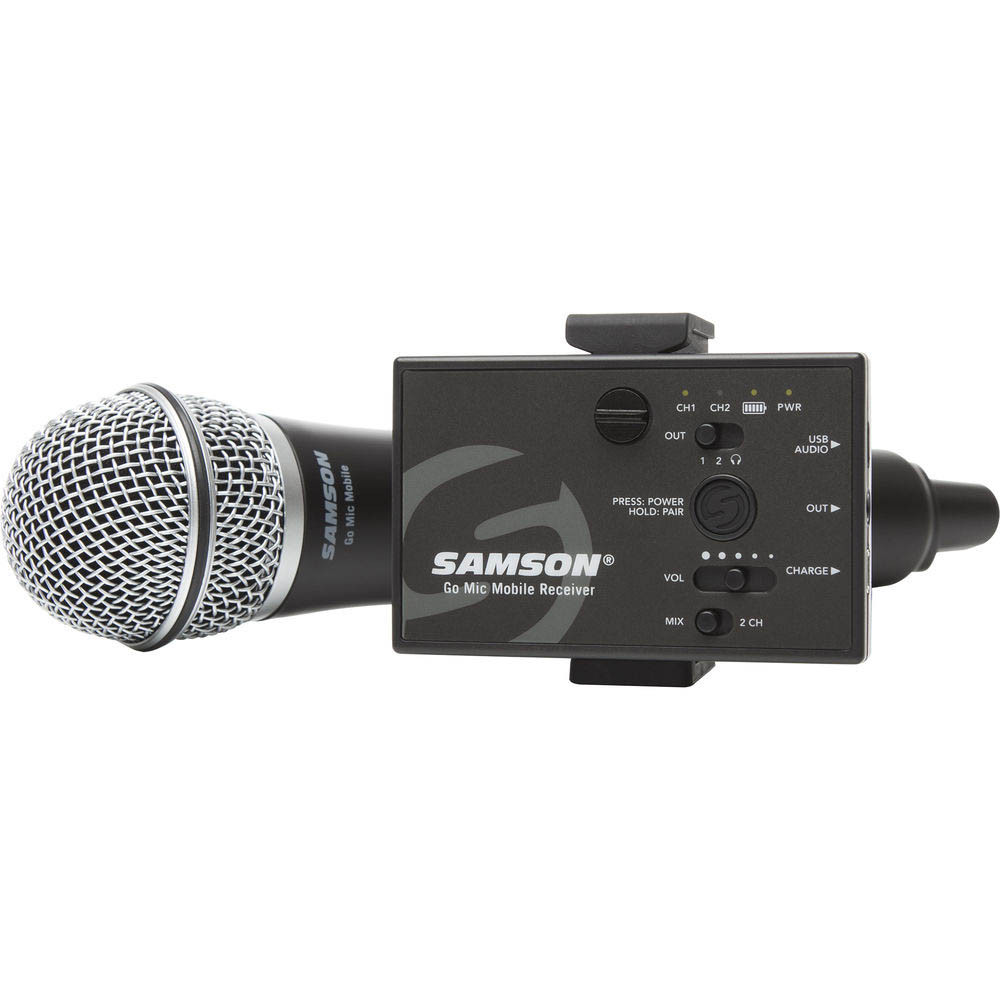 Samson Go Mic Mobile Handheld Wireless Handheld Microphone/Transmitter