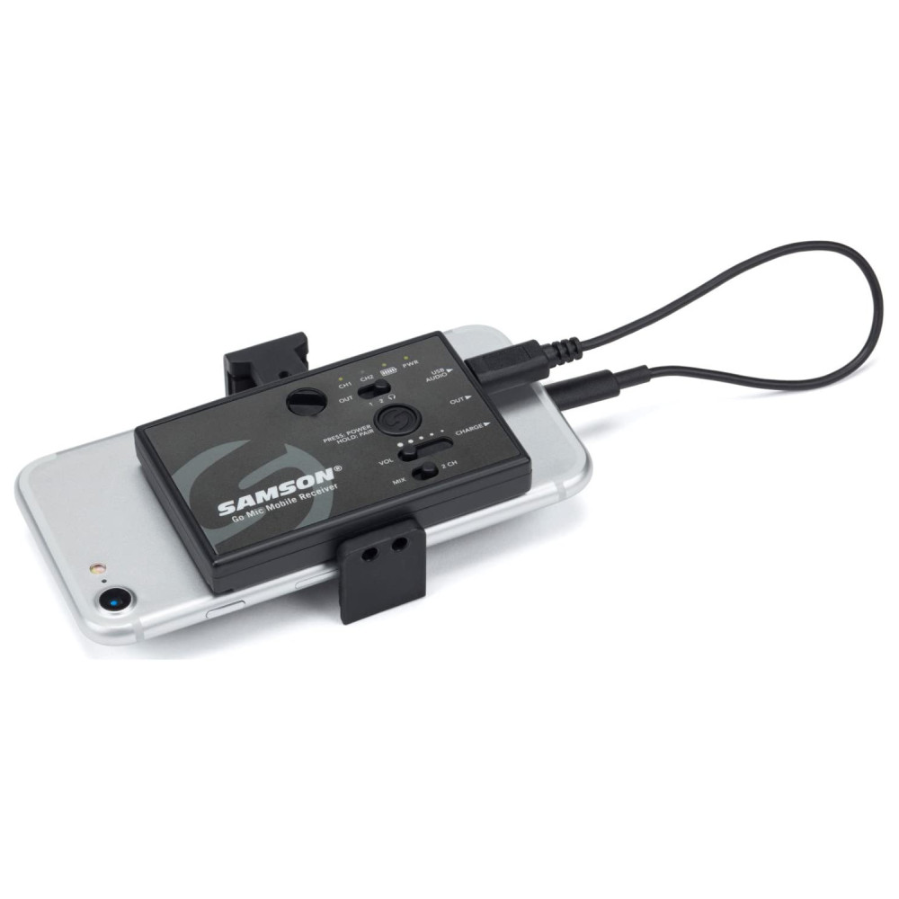 Samson Go Mic Mobile Wireless Lavalier Mic, Beltpack