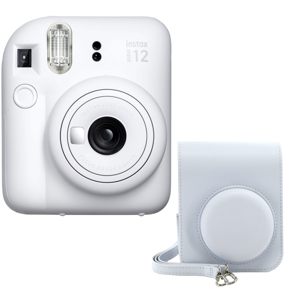 Fujifilm INSTAX MINI 12 Instant Film Camera Bundle with Camera Case