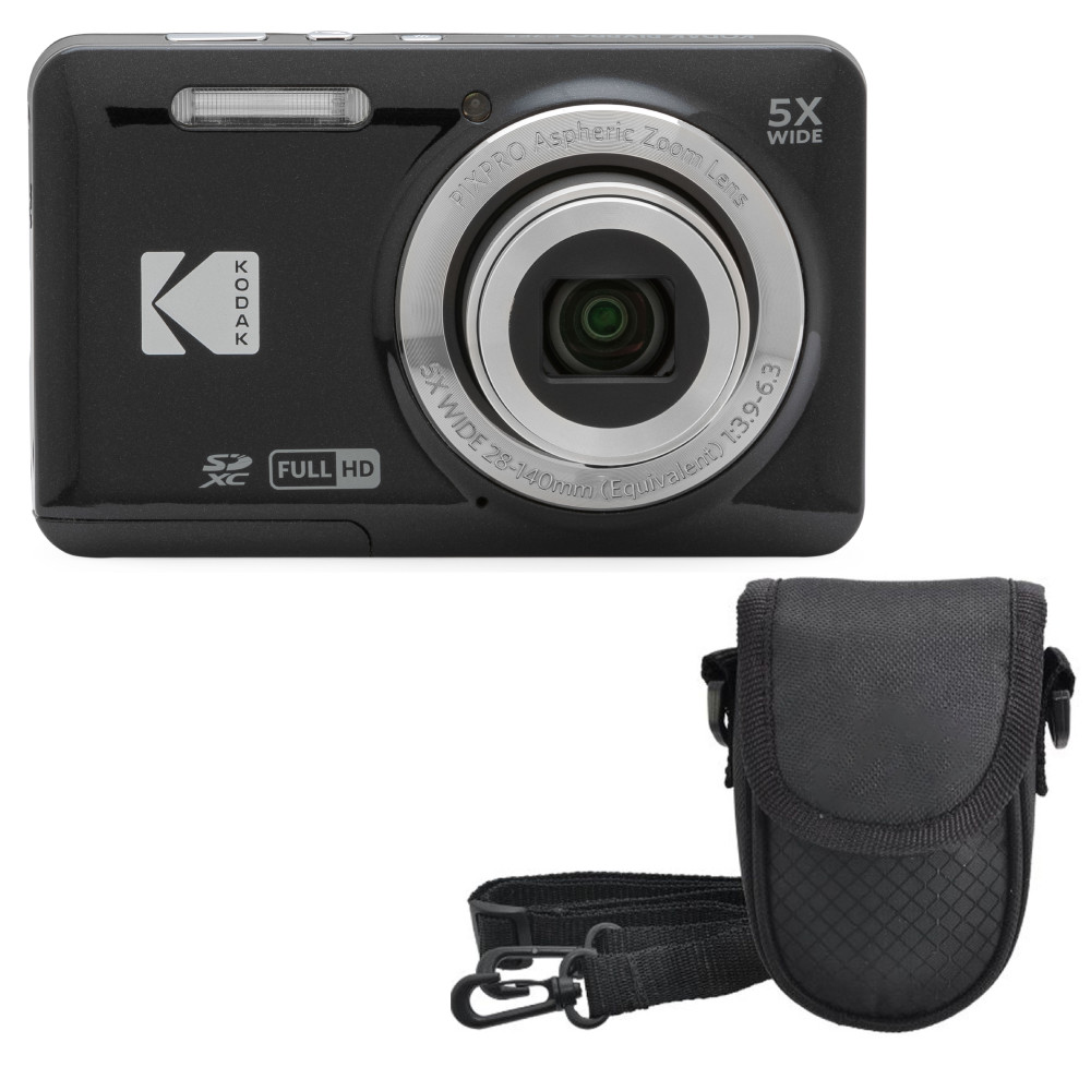Kodak PIXPRO FZ55 Digital Point & Shoot Camera With Case