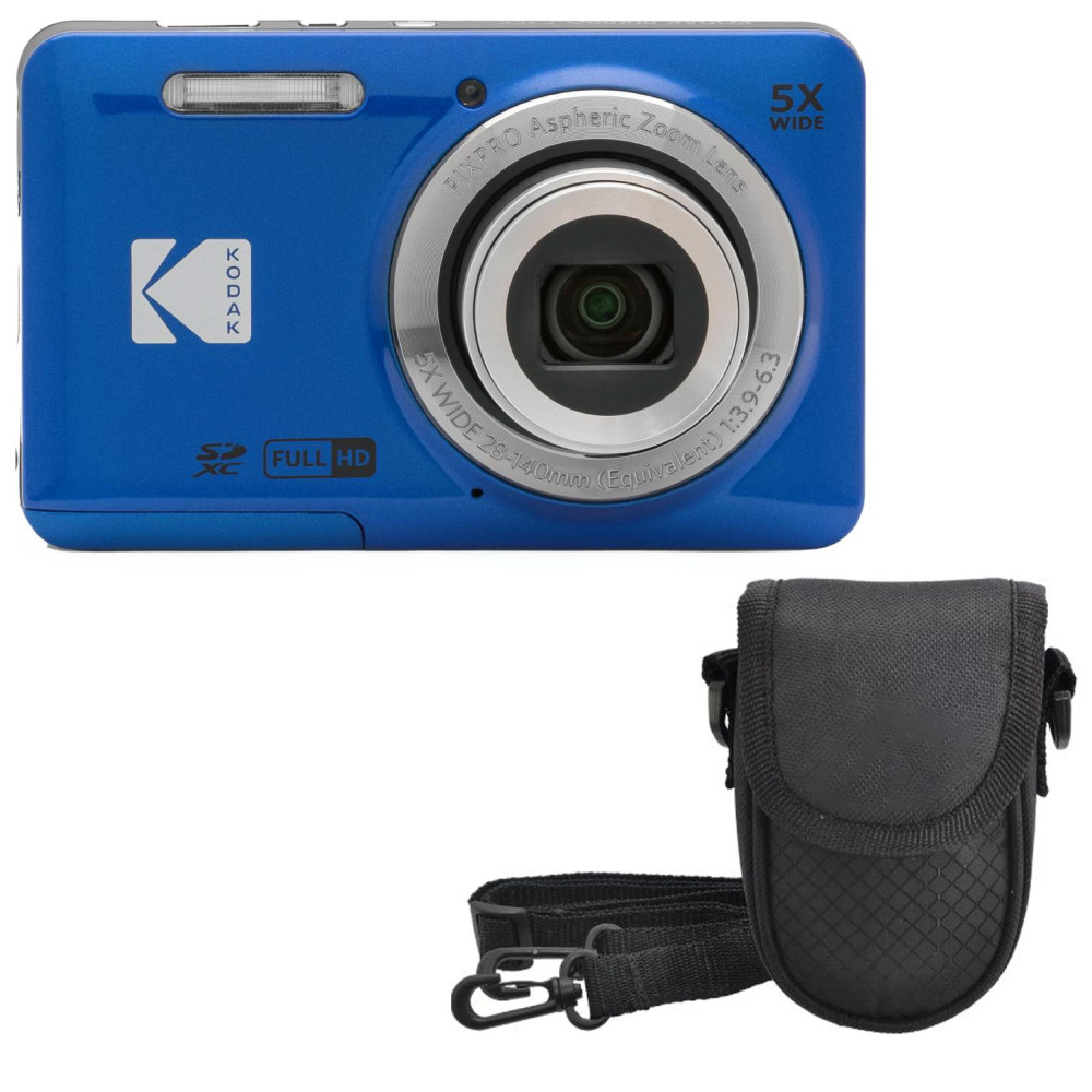 Kodak PIXPRO FZ55 Digital Point & Shoot Camera With Case