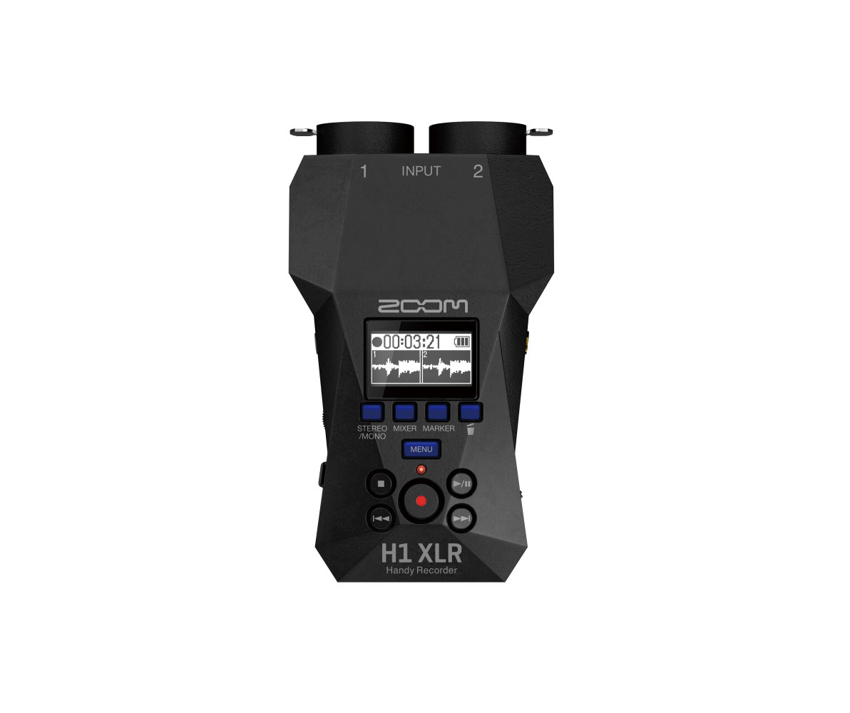 Zoom H1 XLR Handy Recorder 32-bit Float Recorder with Dual XLR Inputs