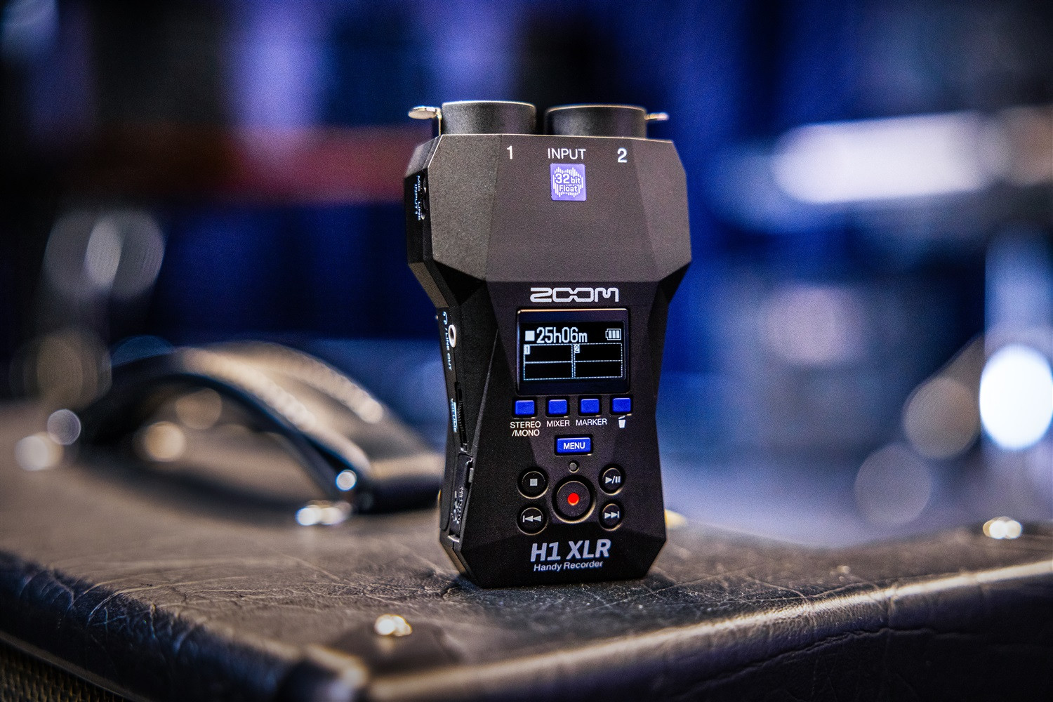 Zoom H1 XLR Handy Recorder 32-bit Float Recorder with Dual XLR Inputs