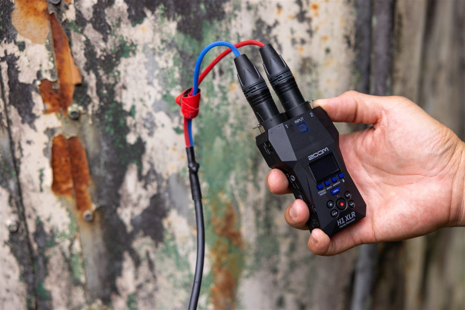 Zoom H1 XLR Handy Recorder 32-bit Float Recorder with Dual XLR Inputs