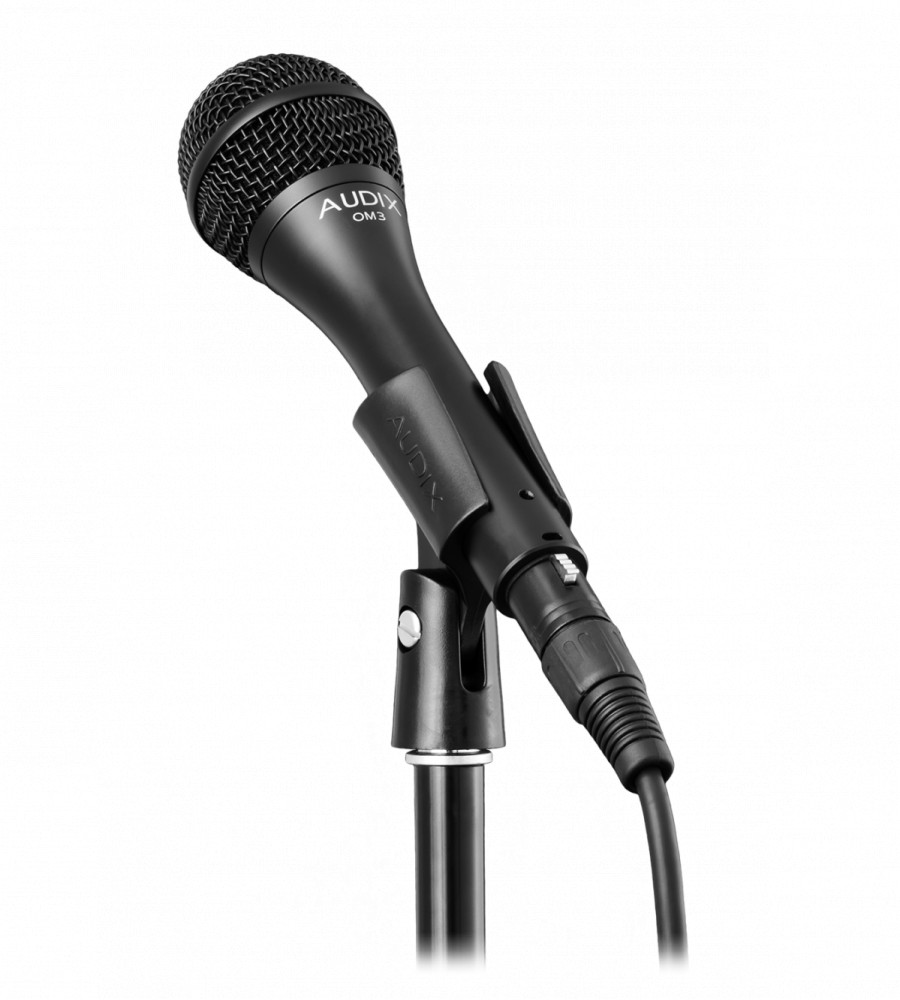 Audix OM3 Handheld Hypercardioid Dynamic Vocal Microphone