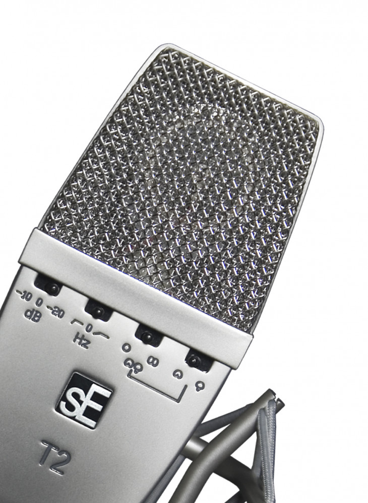 sE Electronics T2 Large-Diaphragm Titanium Capsule Condenser Microphone