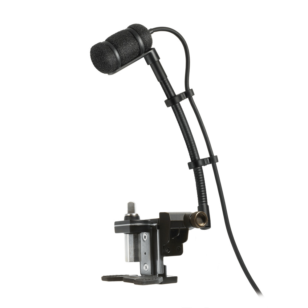 Audio-Technica ATM350D Cardioid Condenser Instrument Microphone with Drum Mount and Violin mount