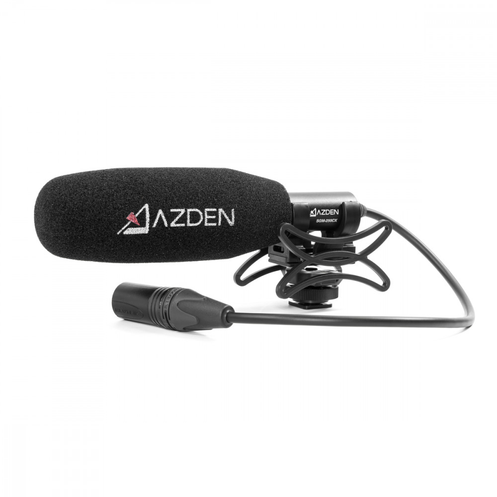 Azden SGM-250CX Compact Shotgun Microphone with XLR Output