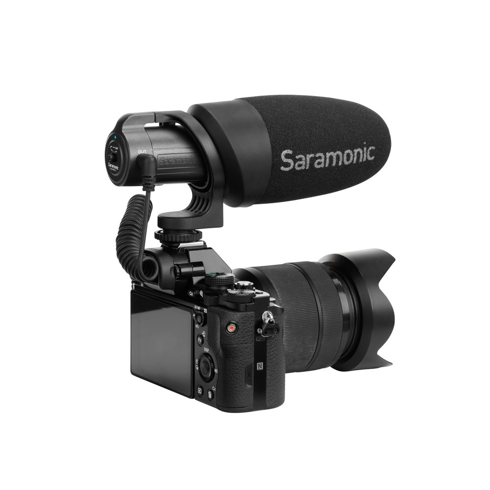 Saramonic CamMic+ Battery-Powered On-Camera Shotgun Microphone