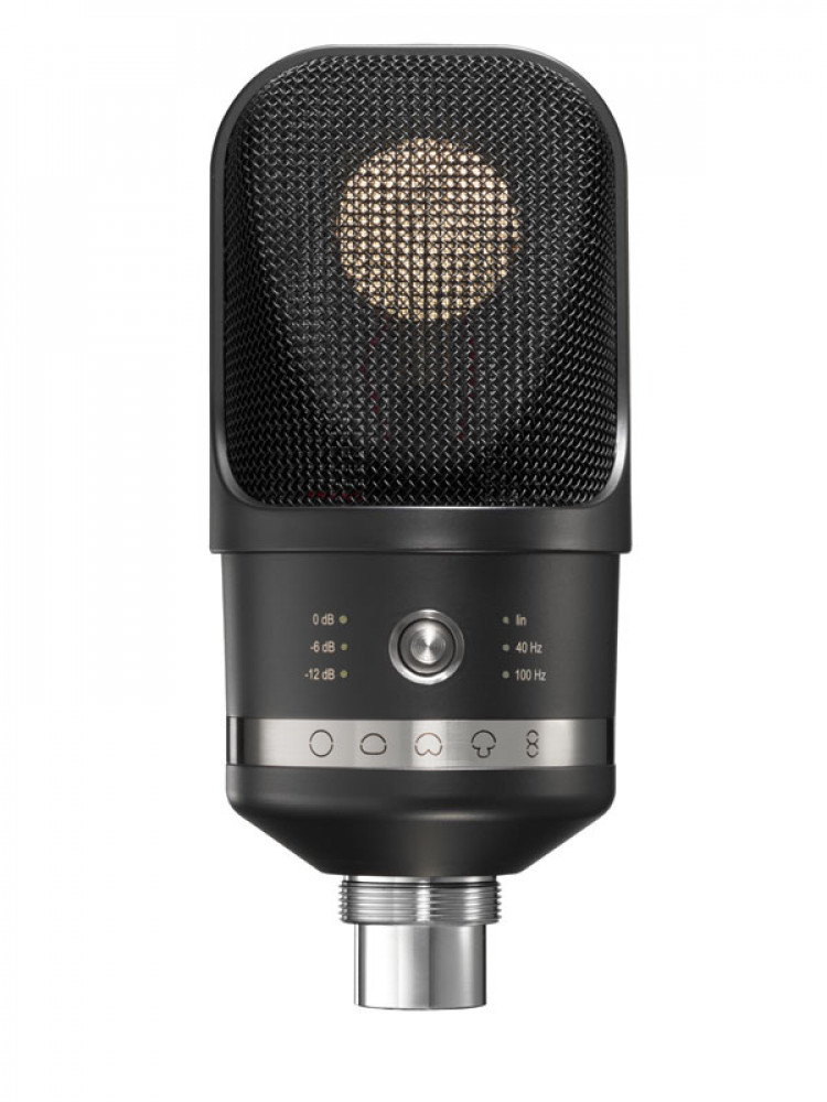 Neumann TLM 107 BK Large-Diaphragm Multipattern Condenser Microphone