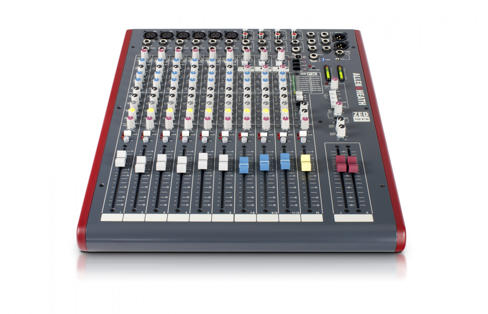 Allen & Heath ZED-12FX 12-Channel USB Mixer with Effects