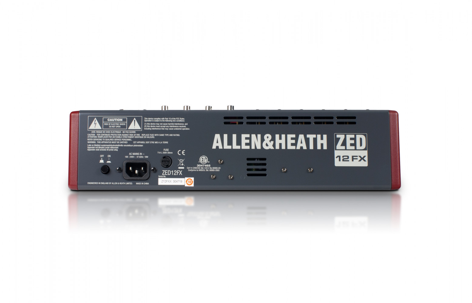 Allen & Heath ZED-12FX 12-Channel USB Mixer with Effects