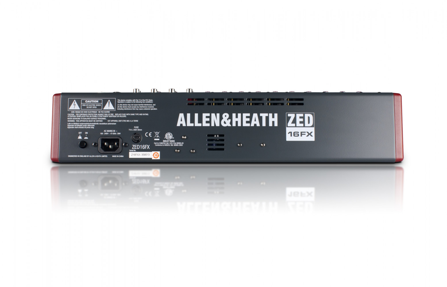 Allen & Heath ZED-16FX 16-Channel USB Mixer with Effects