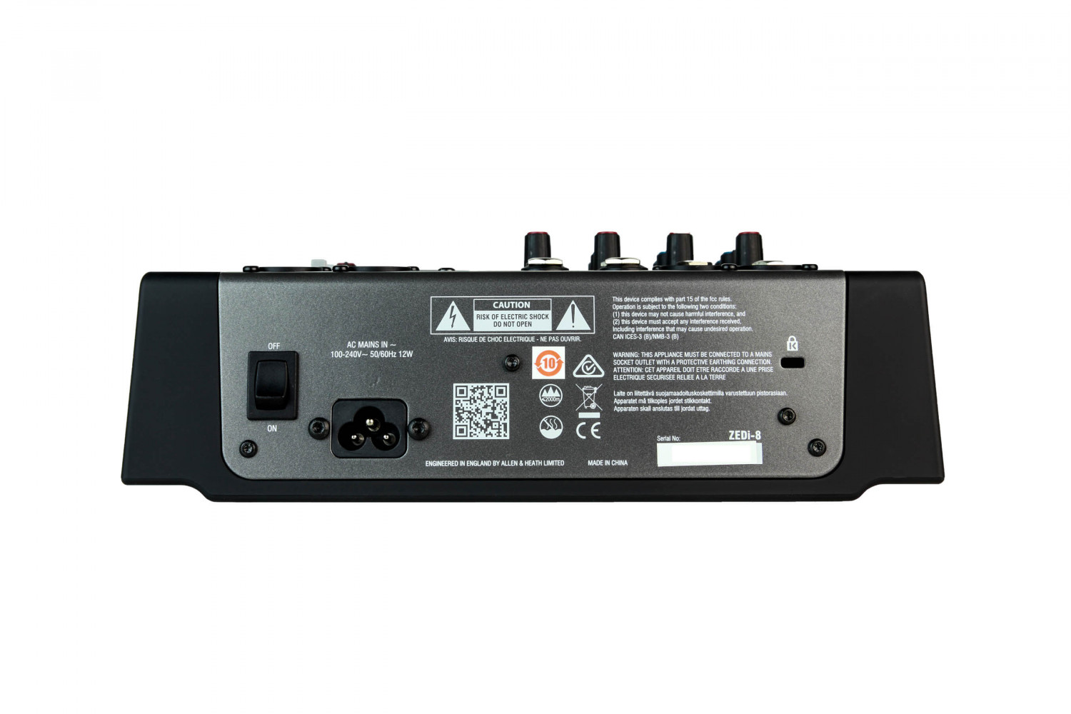 Allen & Heath ZEDi-8 8-Channel Analog USB Mixer