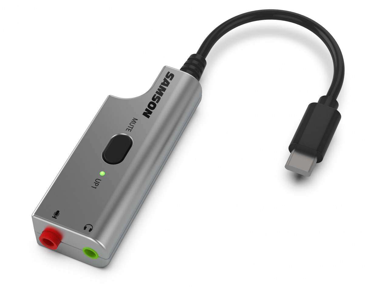 Samson DEU1 Broadcast Headset Microphone with USB Adapter