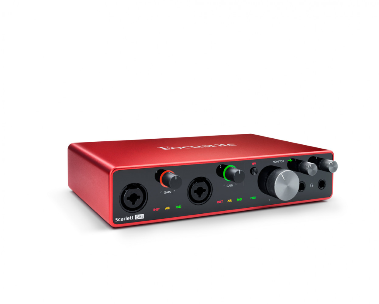 Focusrite Scarlett 8i6 USB Audio Interface with MIDI I/O