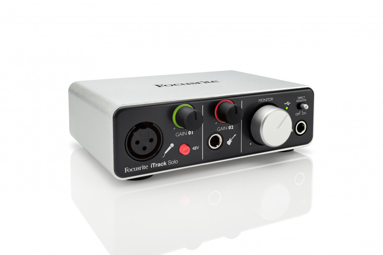 Focusrite iTrack Solo Audio Interface with Lightning Connector