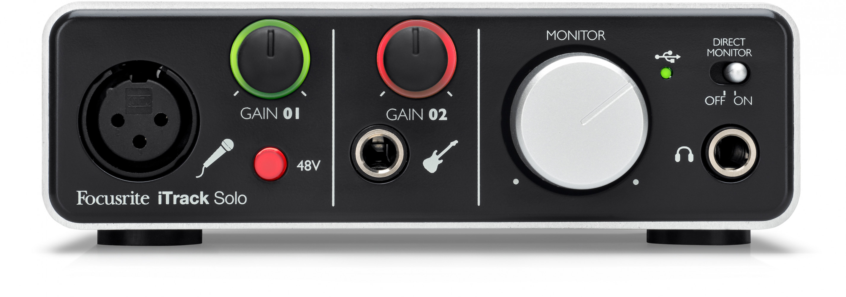 Focusrite iTrack Solo Audio Interface with Lightning Connector