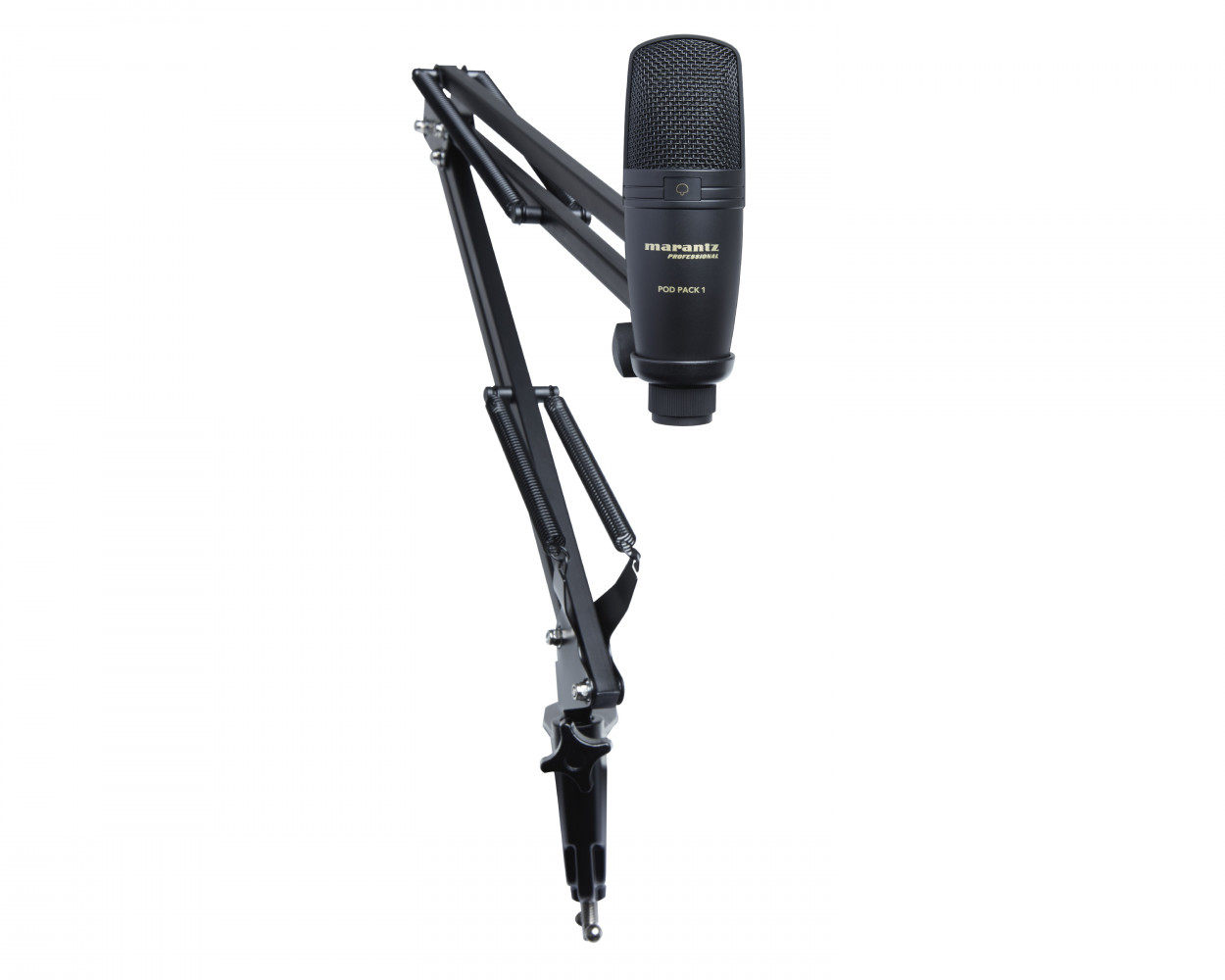 Marantz Professional Pod Pack 1 USB Microphone with Broadcast Stand & Cable