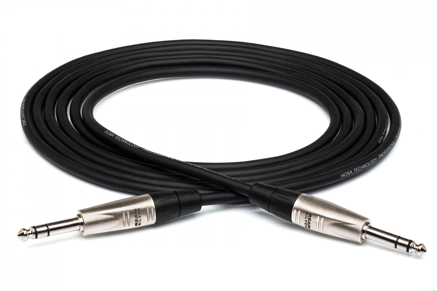 Hosa HSS-005 Pro Balanced 1/4" TRS-TRS Cable - 5ft