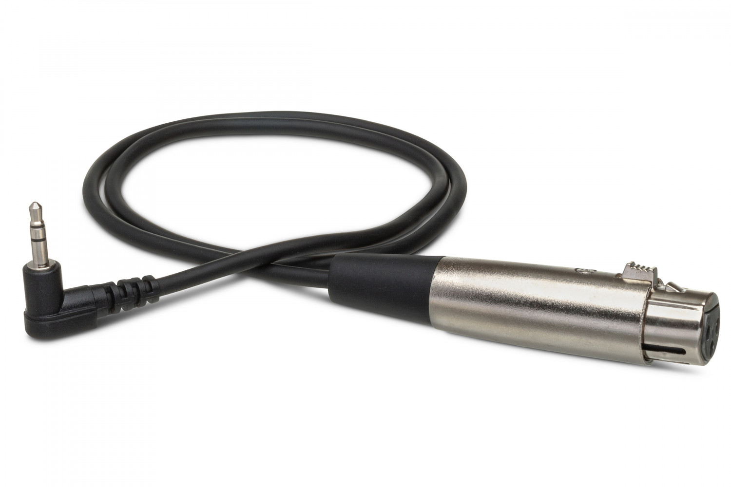 Hosa XVS-101F XLR Female to 1/8" TRS Male Cable - 1ft