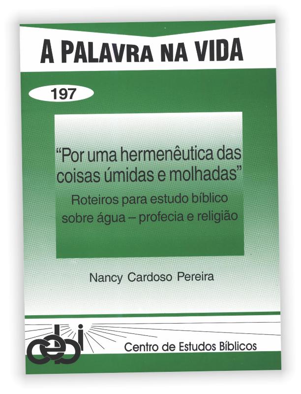 Este livro quer ser parte da criação de alternativas políticas e pastorais para os grandes desafios do novo século: a luta contra os impérios e seus deuses que engarrafam as águas