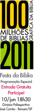 Líderes cristãos confirmam presença na grande Festa da Bíblia