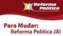 Iniciativa Popular realiza abaixo-assinado para a Reforma do Sistema Político