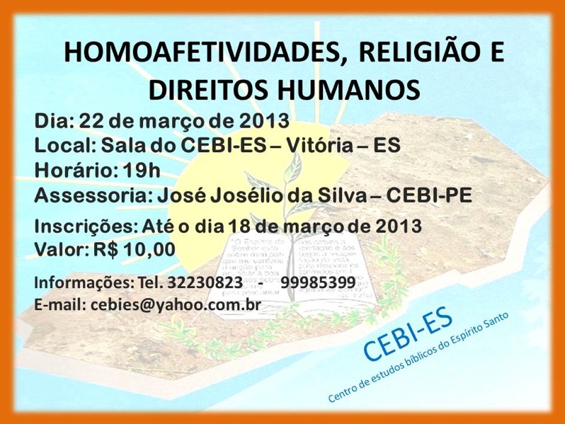 CEBI-ES: Homoafetividades