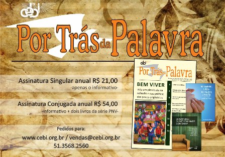 Assine o Por Trás da Palavra e a Palavra na Vida