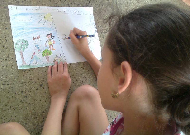 CEBI-GO: “Ficar no círculo e ganhar a paz”  - Escola Bíblica para Crianças