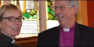 Pat Storey é a primeira bispa da Igreja Anglicana