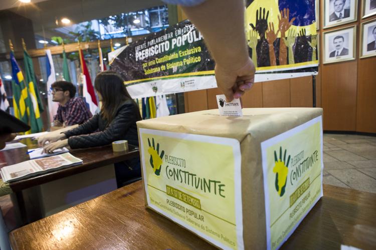Plebiscito Constituinte ganha mais pontos de votação em todo o país