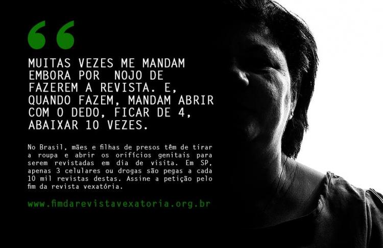 Relatos de familiares humilhados por agentes penitenciários pedem fim da revista vexatória