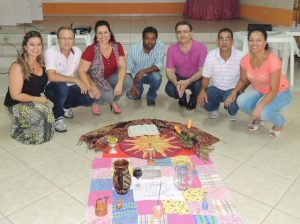 Encontro de formação bíblica sobre o evangelho de João em Umuarama